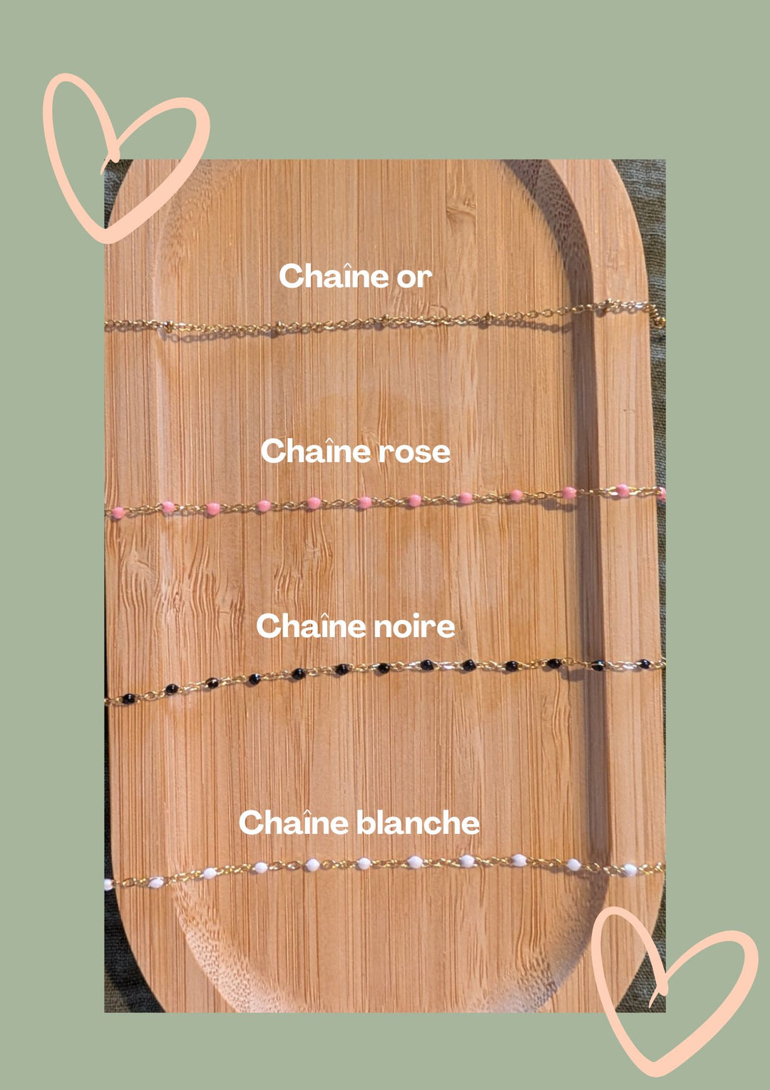 Sautoir Lulu (chaîne et pendentif au choix)
