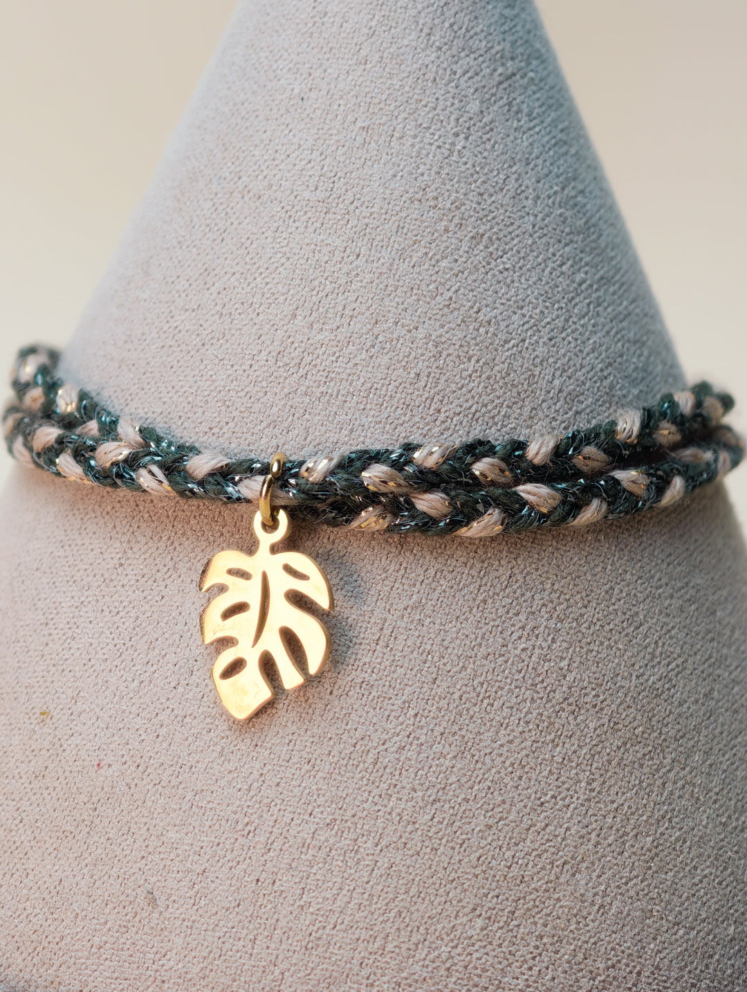 Bracelet Emi (cordon et pendentif au choix)