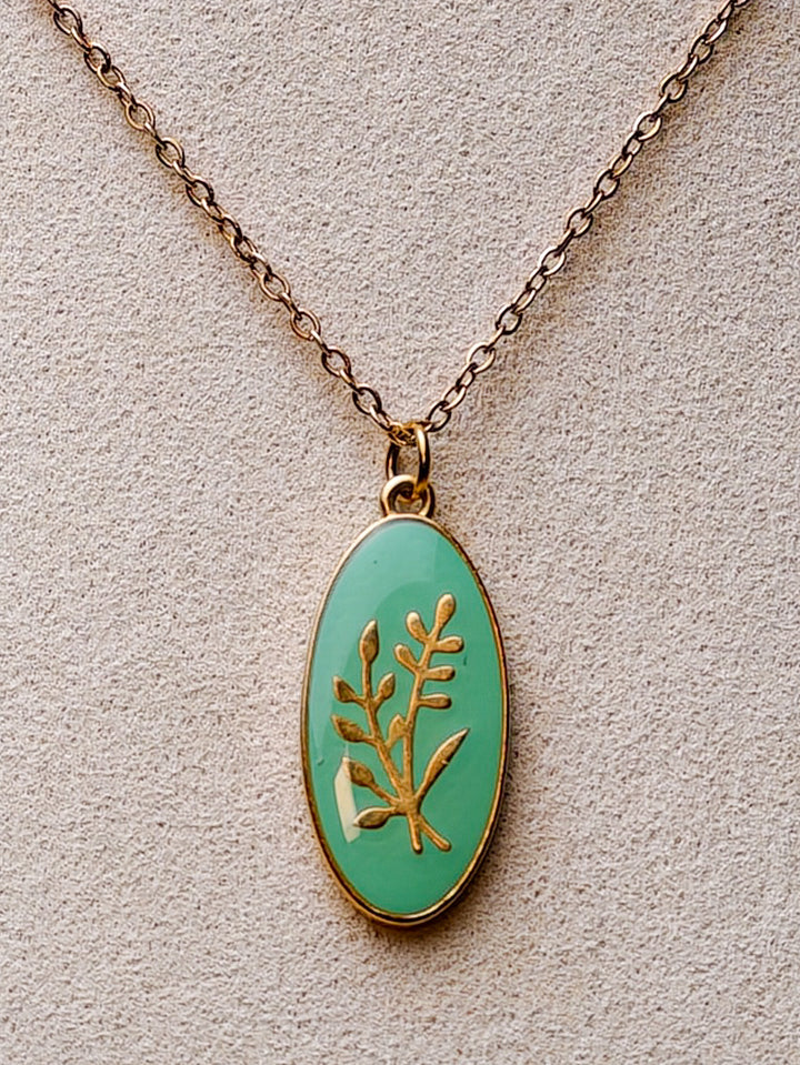 Collier mi-long Lucie (3 pendentifs au choix)