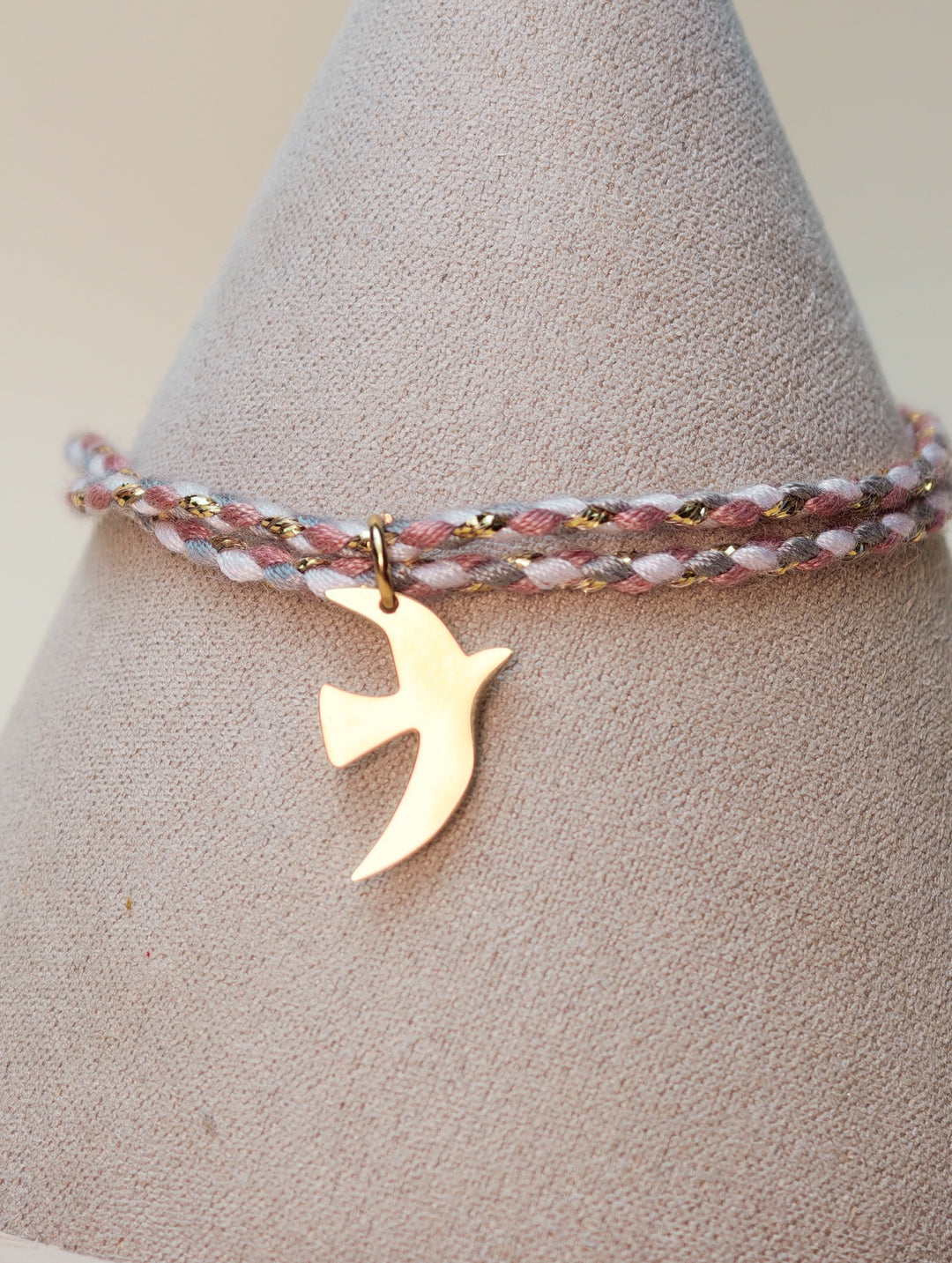 Bracelet Emi (cordon et pendentif au choix)