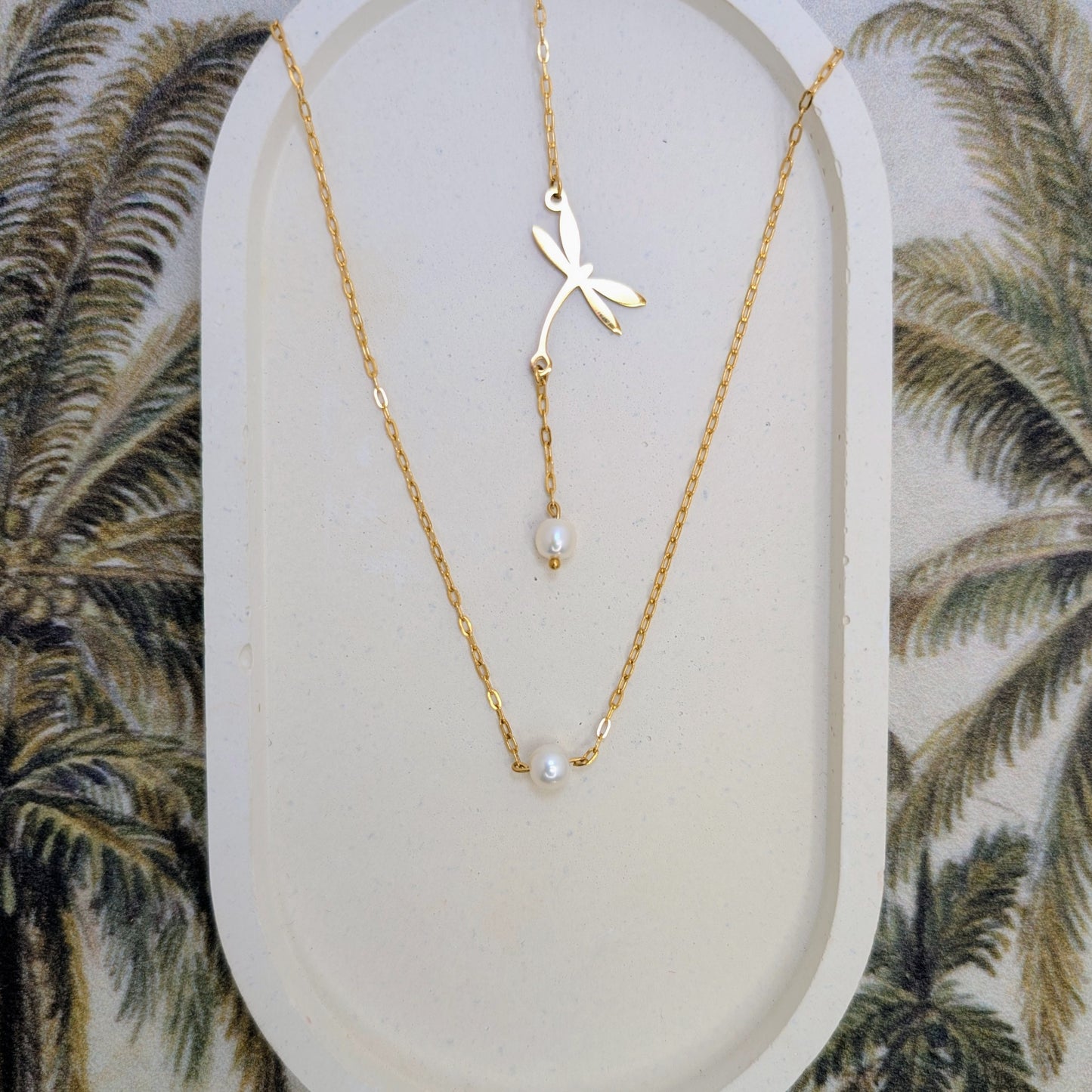 Collier de dos Libelula