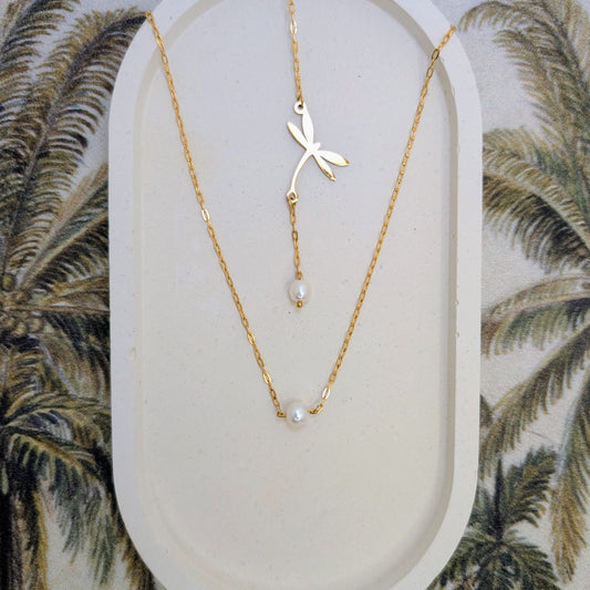 Collier de dos Libelula