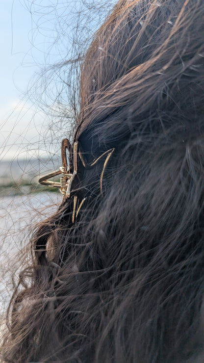 Pince à cheveux Etoile de mer