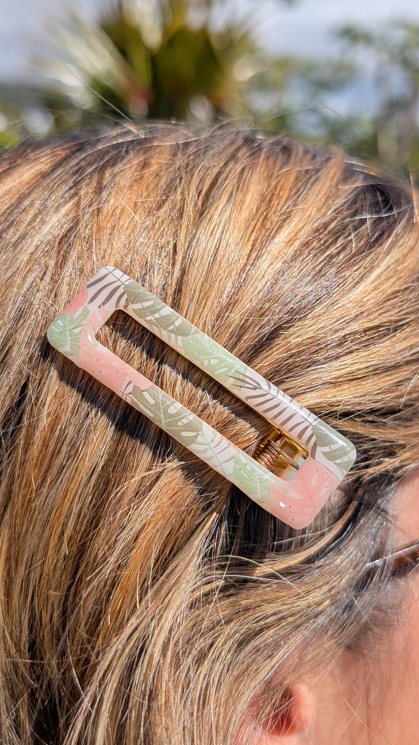 Barrette Feuillage