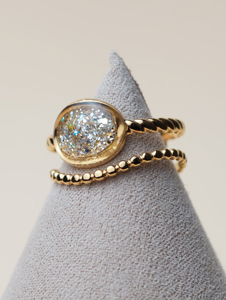 Bague double Pepita