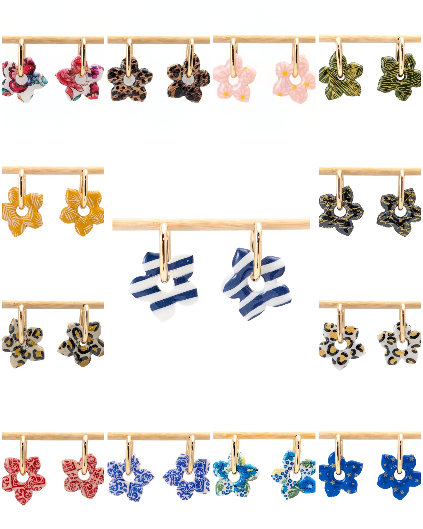 Gardenia à motifs