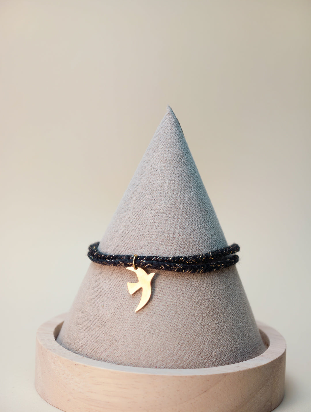 Bracelet Emi (cordon et pendentif au choix)