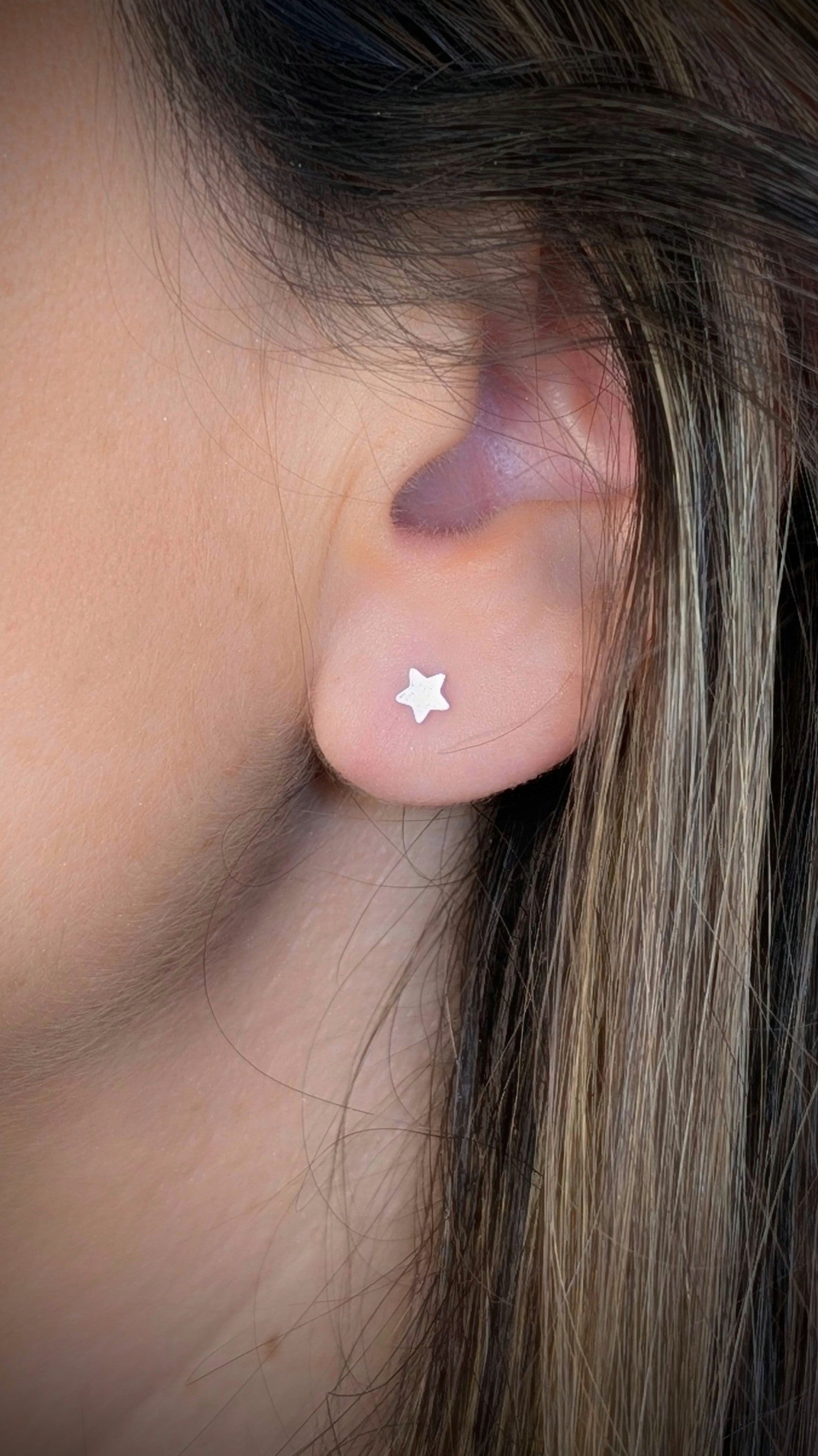 Puces d'oreilles Etoile