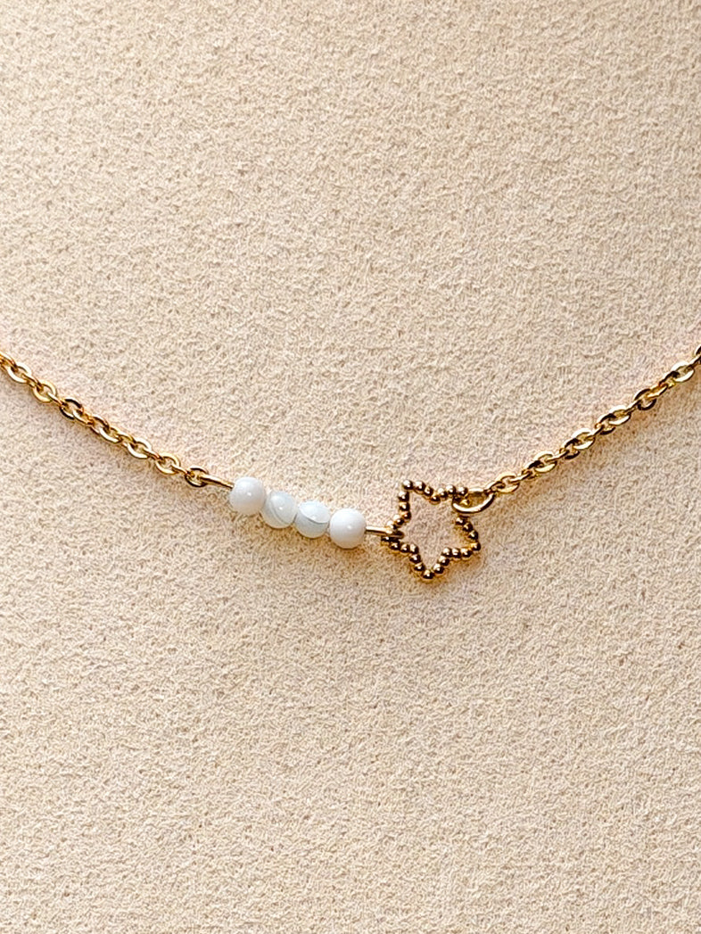 Collier Pearly star