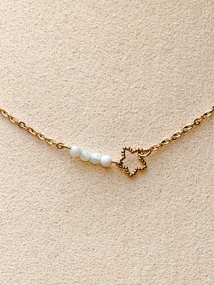 Collier Pearly star