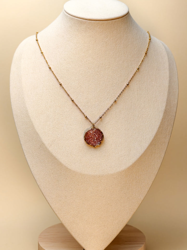 Collier semi long Pepita