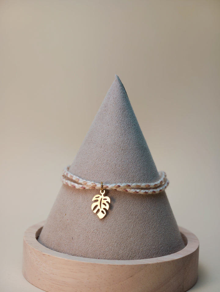 Bracelet Emi (cordon et pendentif au choix)