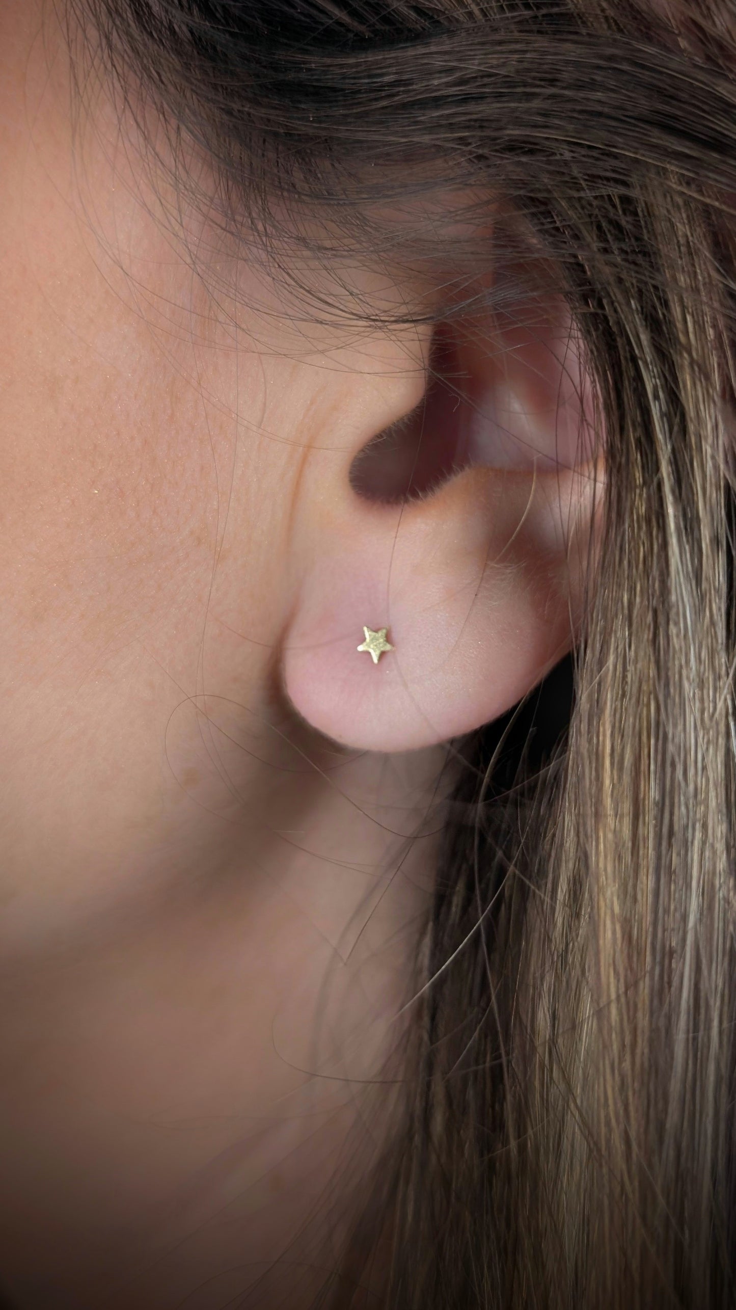 Puces d'oreilles Etoile