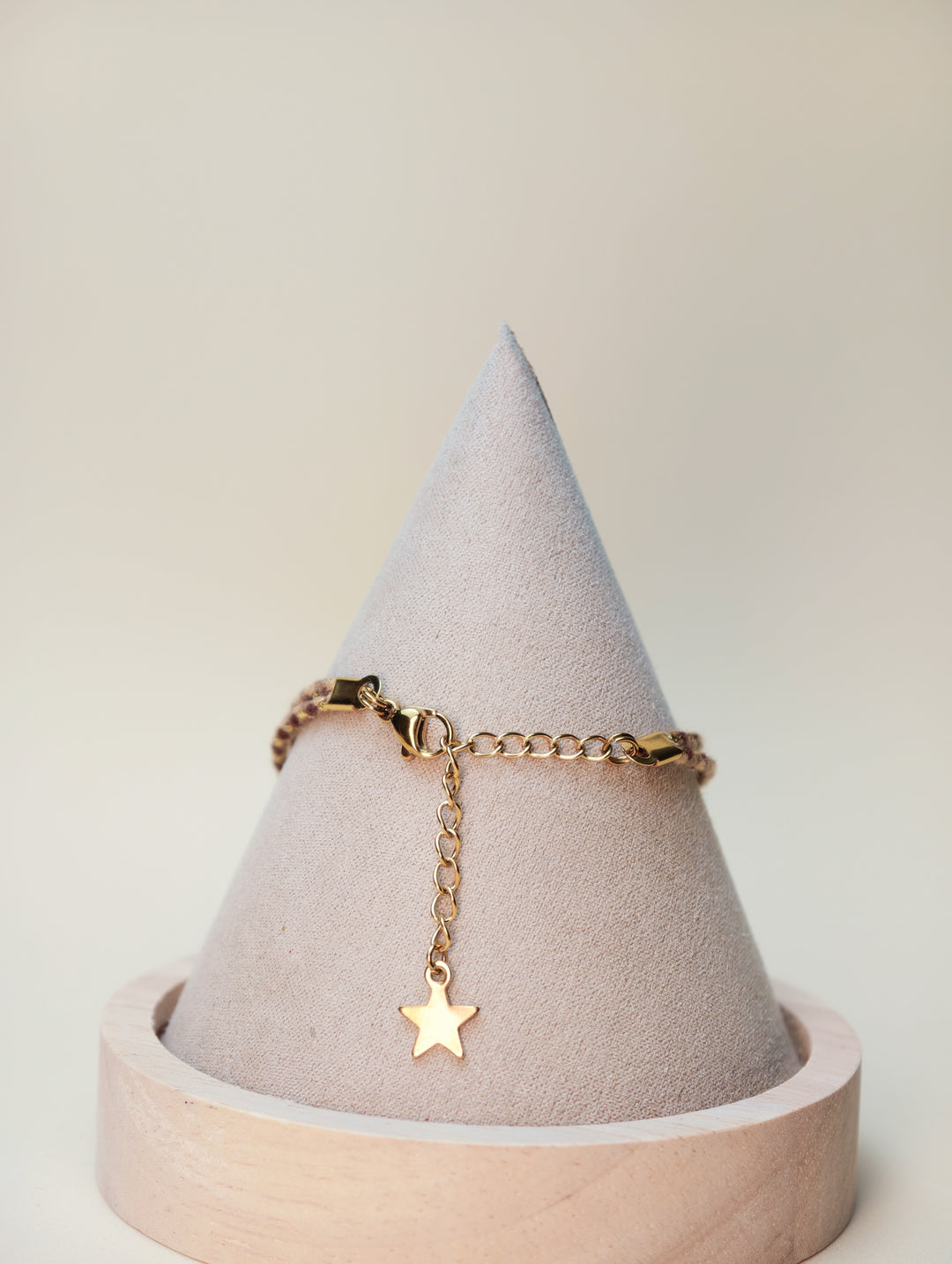 Bracelet Emi (cordon et pendentif au choix)