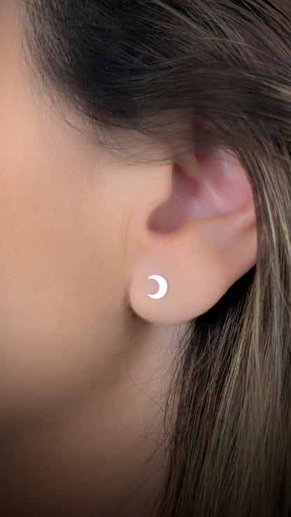 Puces d'oreilles Lune