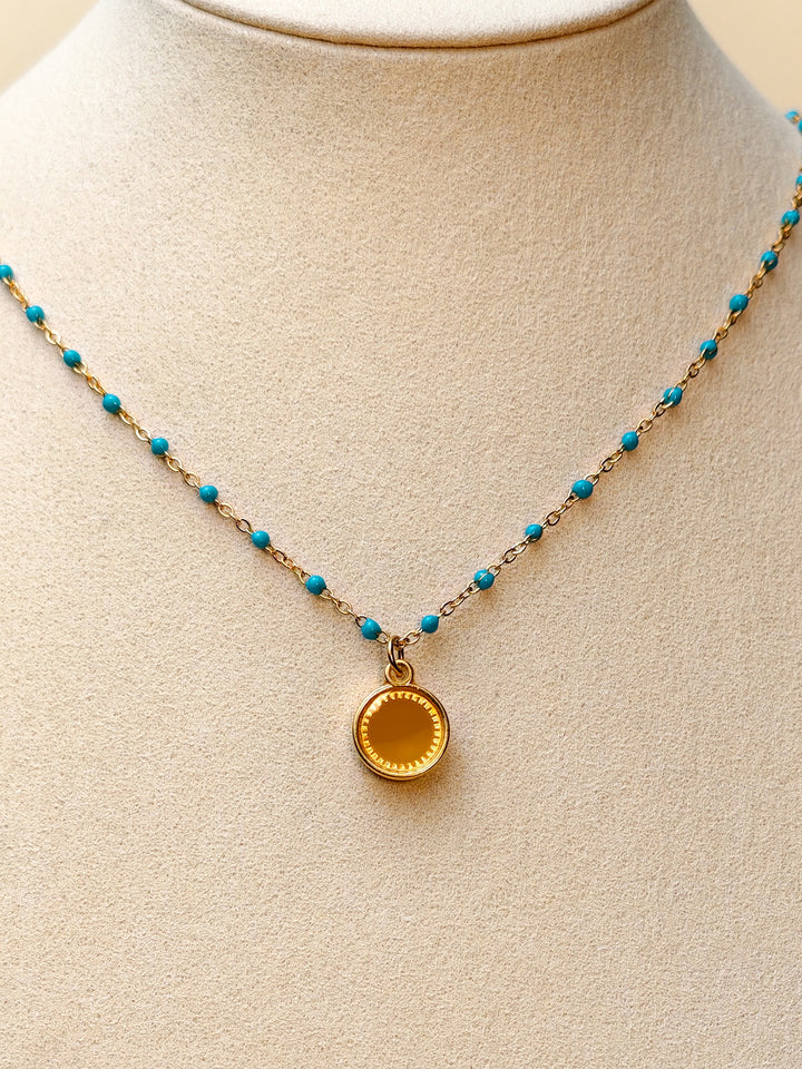 Collier Naomi (pendentif et chaîne au choix)