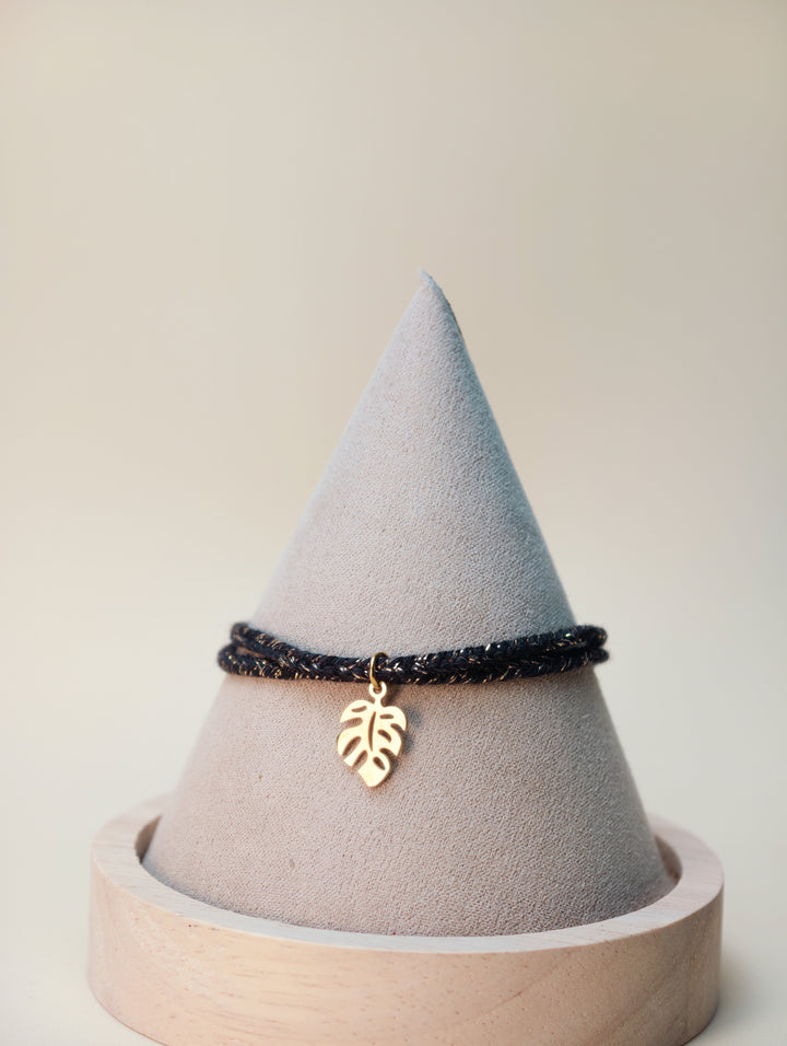 Bracelet Emi (cordon et pendentif au choix)