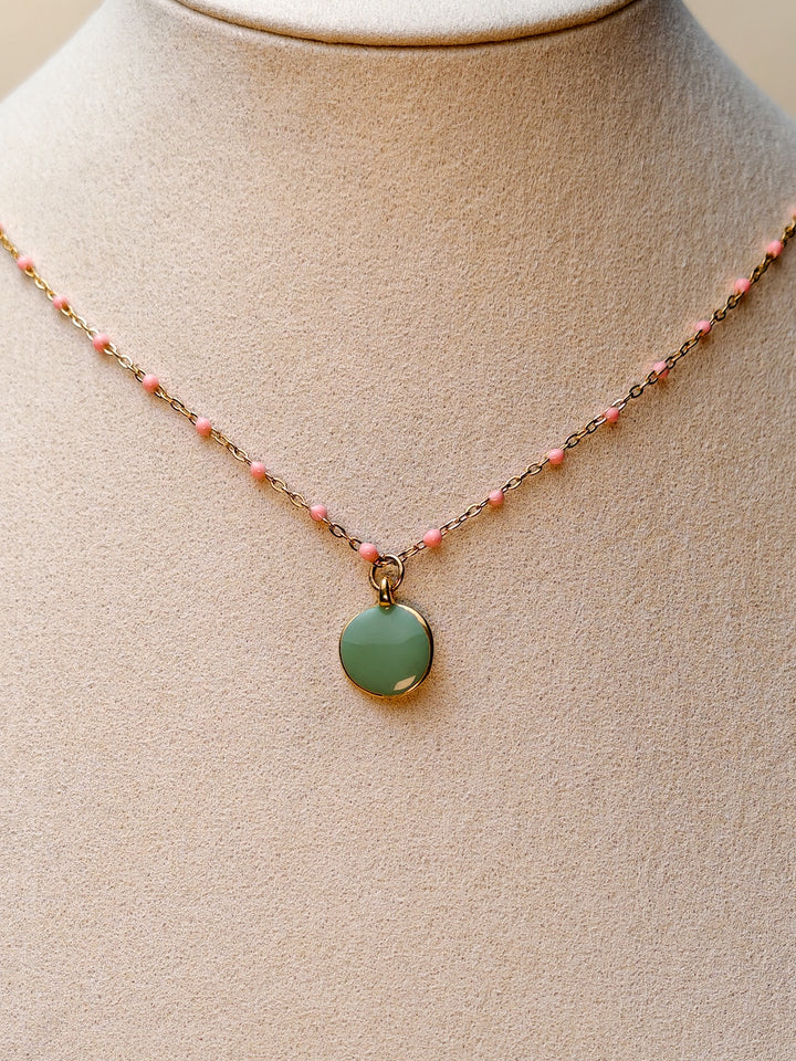 Collier Naomi (pendentif et chaîne au choix)
