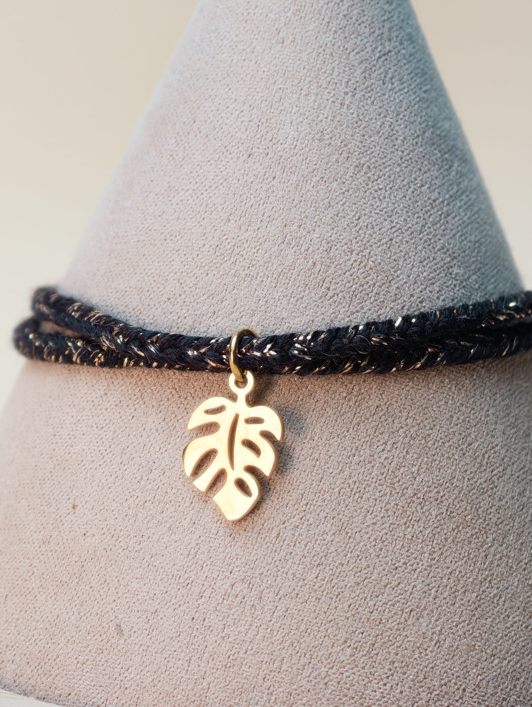 Bracelet Emi (cordon et pendentif au choix)
