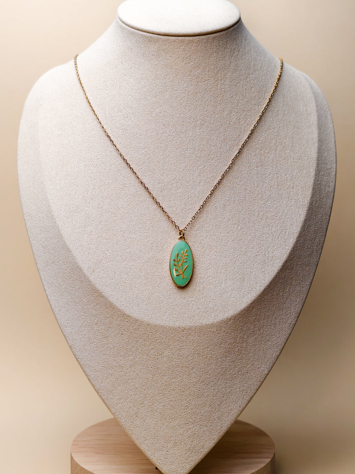 Collier mi-long Lucie (3 pendentifs au choix)