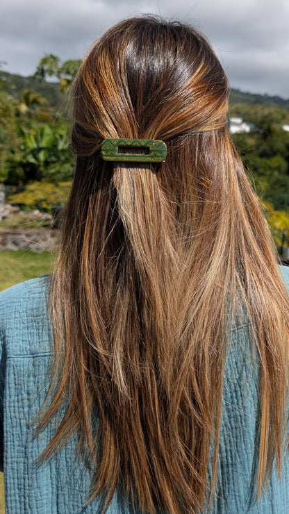 Barrette kaki Aztèque