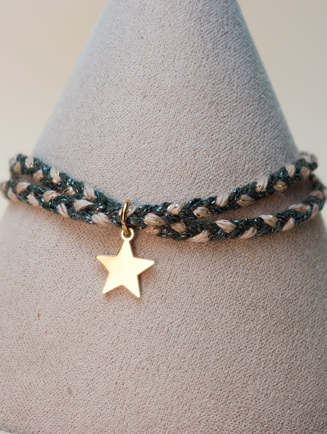 Bracelet Emi (cordon et pendentif au choix)