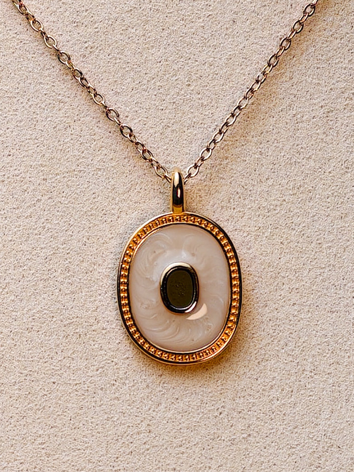 Collier mi-long Mirette (2 pendentifs au choix)
