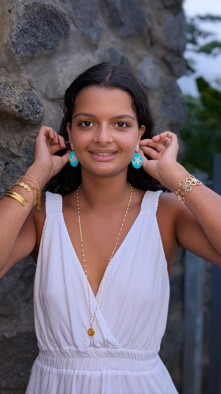Sautoir Lulu (chaîne et pendentif au choix)