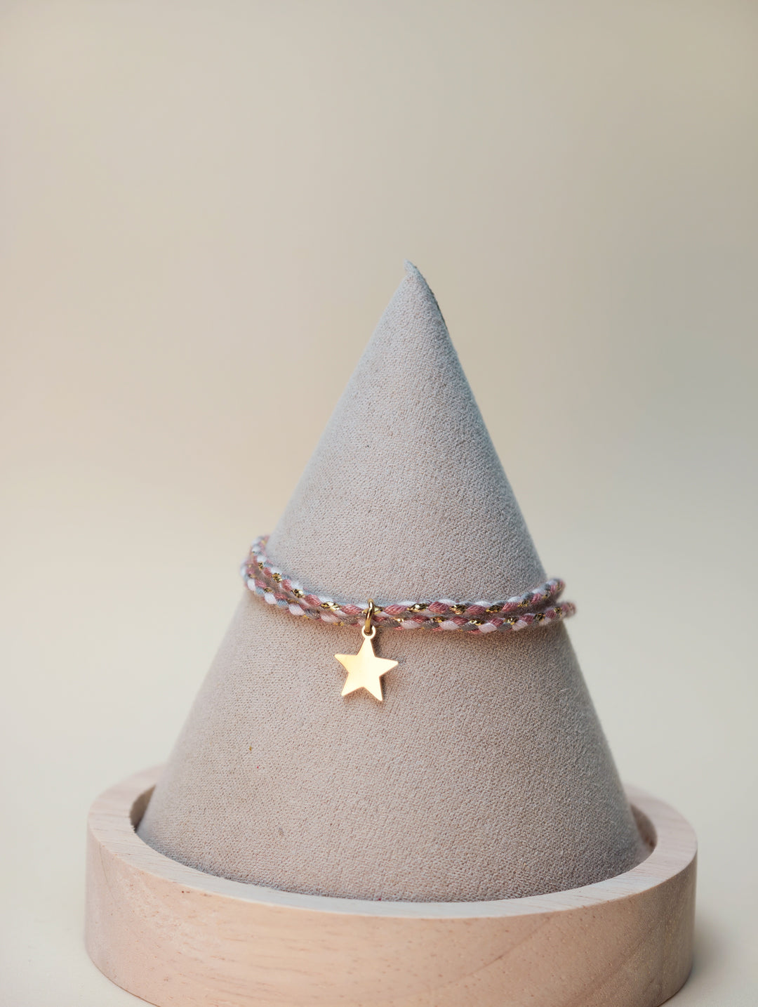 Bracelet Emi (cordon et pendentif au choix)
