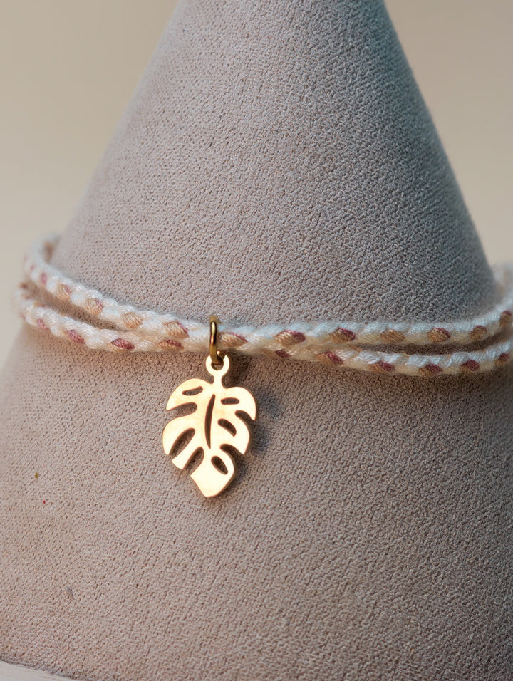 Bracelet Emi (cordon et pendentif au choix)
