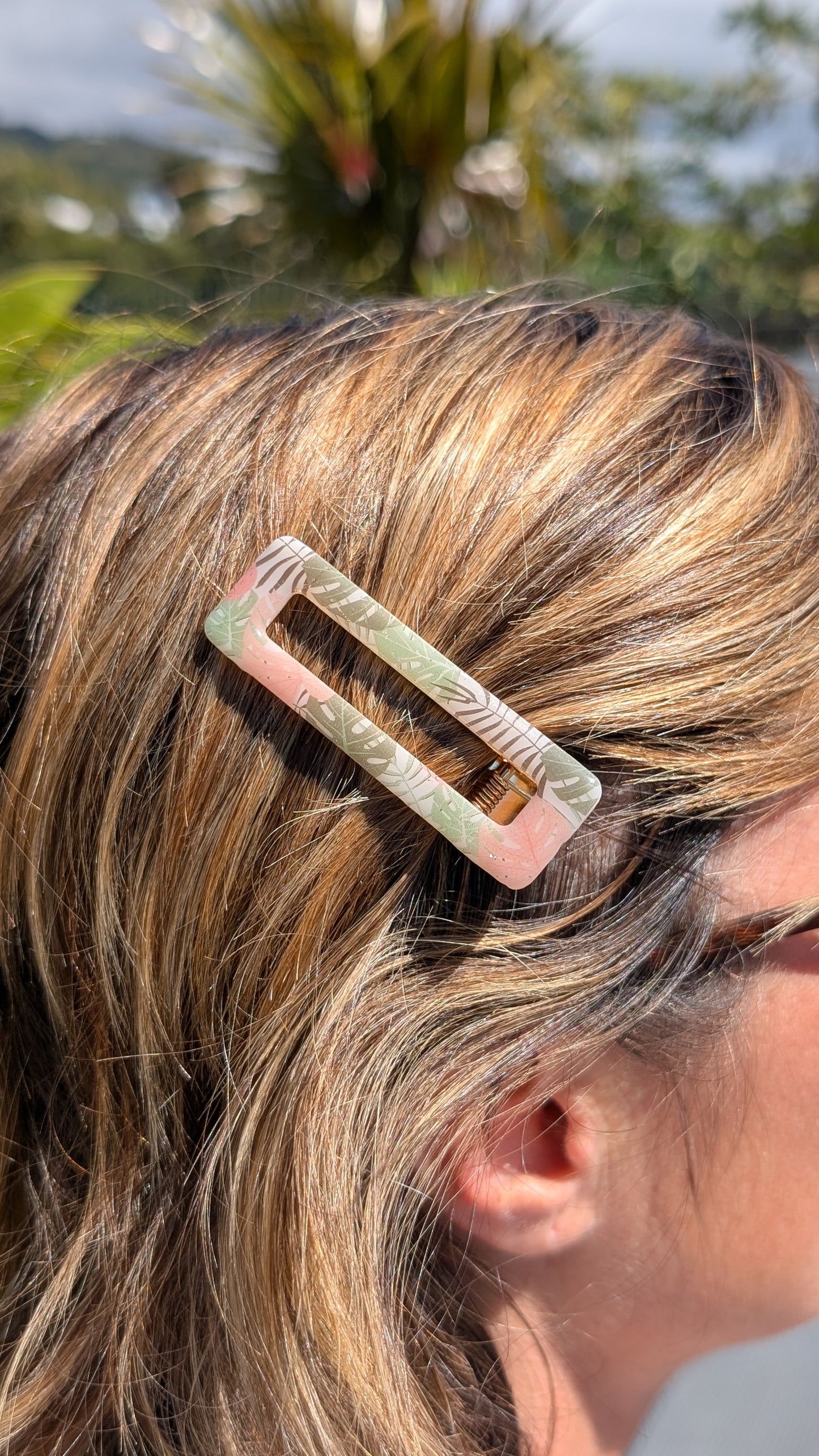 Barrette Feuillage