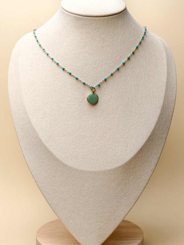 Collier Naomi (pendentif et chaîne au choix)