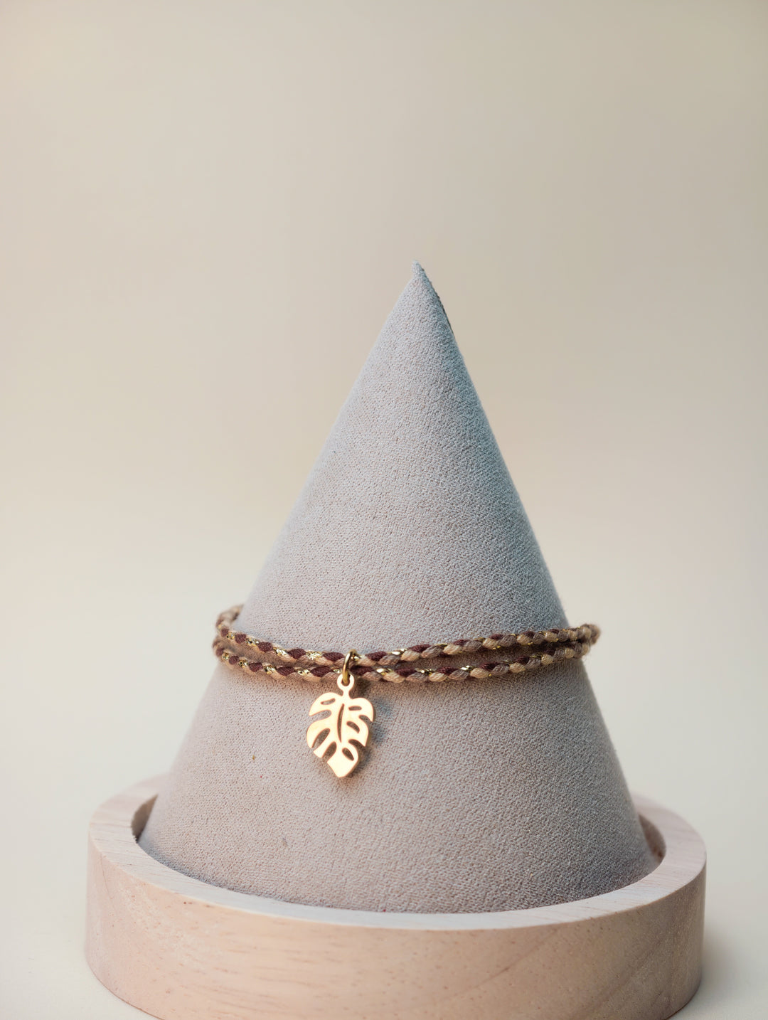 Bracelet Emi (cordon et pendentif au choix)