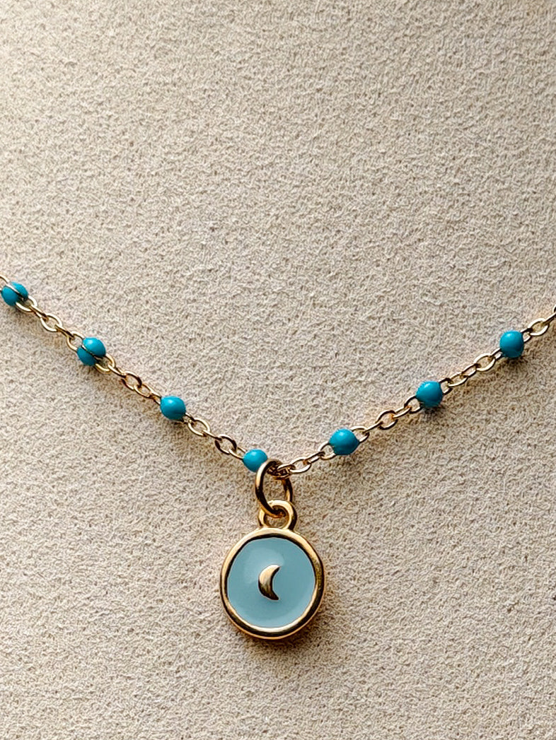 Collier Naomi (pendentif et chaîne au choix)