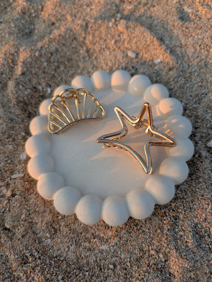 Pince à cheveux Etoile de mer