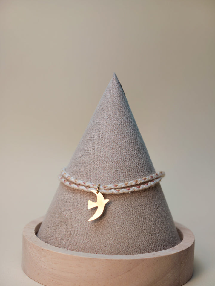 Bracelet Emi (cordon et pendentif au choix)