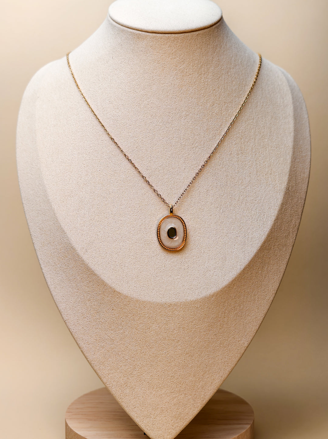 Collier mi-long Mirette (2 pendentifs au choix)