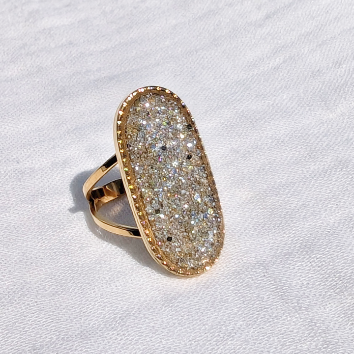 Bague ovale Pepita