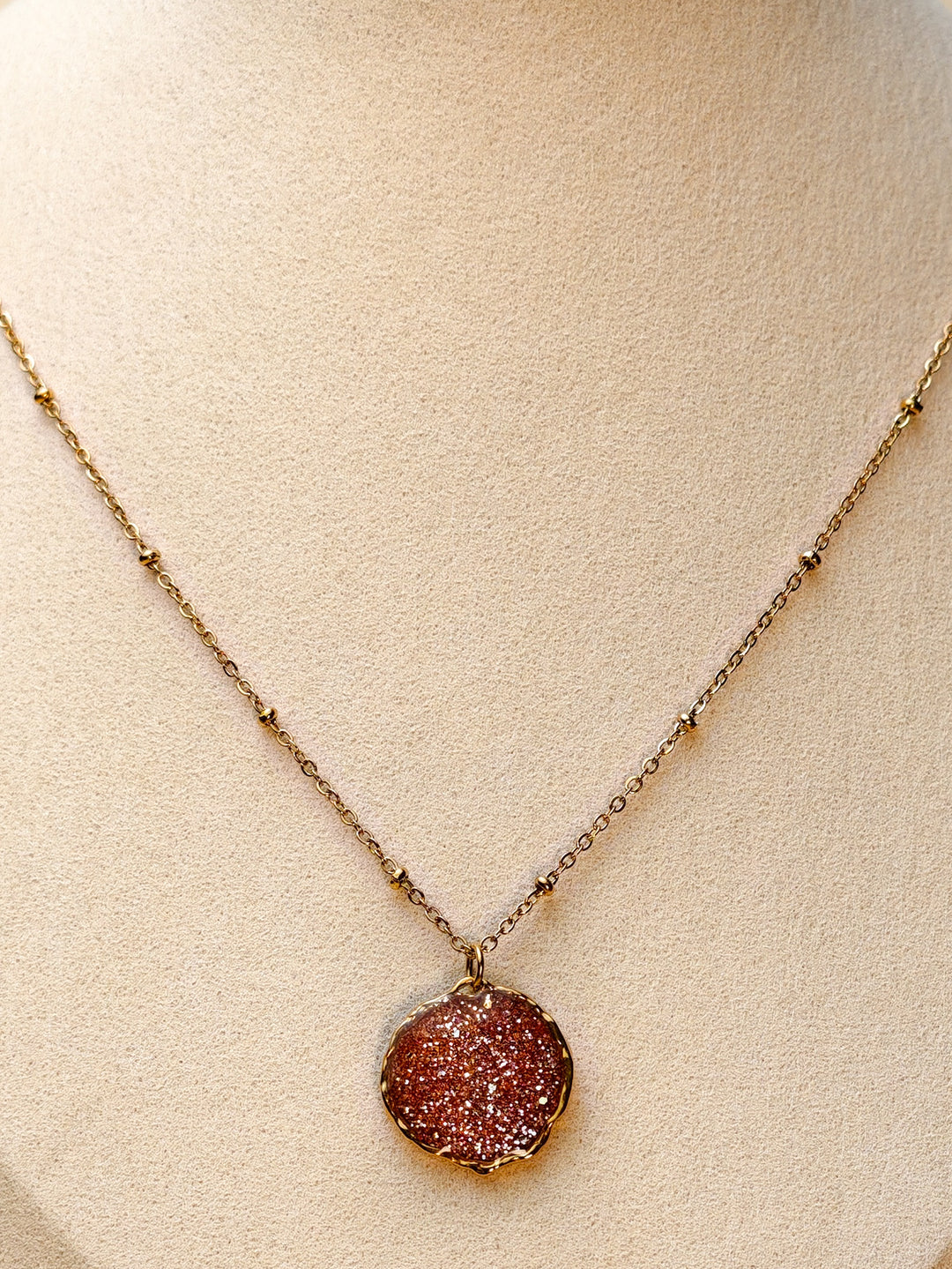 Collier semi long Pepita